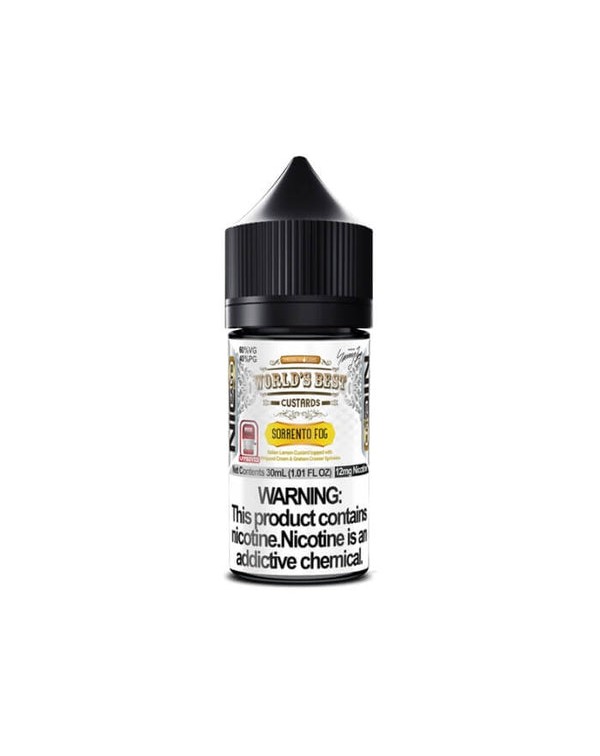 Sorrento Fog by World's Best Custards Nicotine Sal...