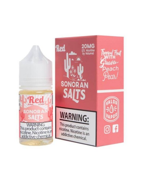 Red Nicotine Salts by Sonoran Salts E-Liquid