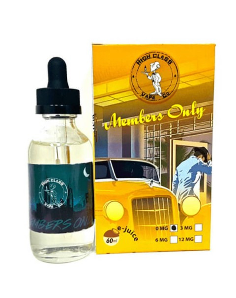 Members Only by High Class Vape Co Premium Line E-Liquid