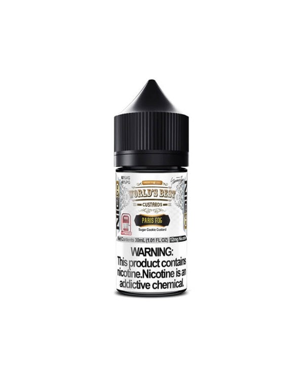 Paris Fog by World's Best Custards Nicotine Salt E...