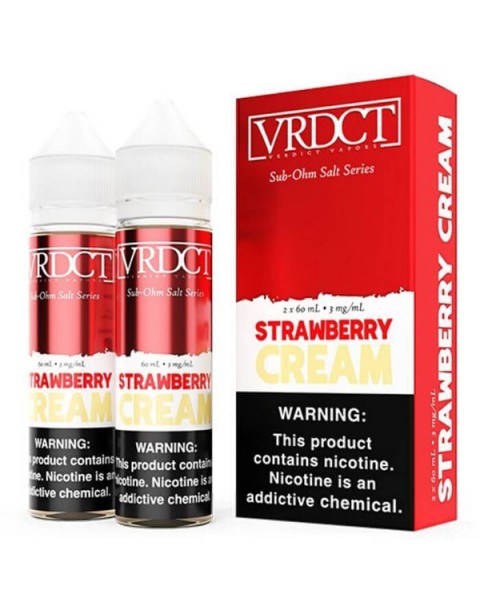 Strawberry Cream by Verdict Vapors E-Liquid