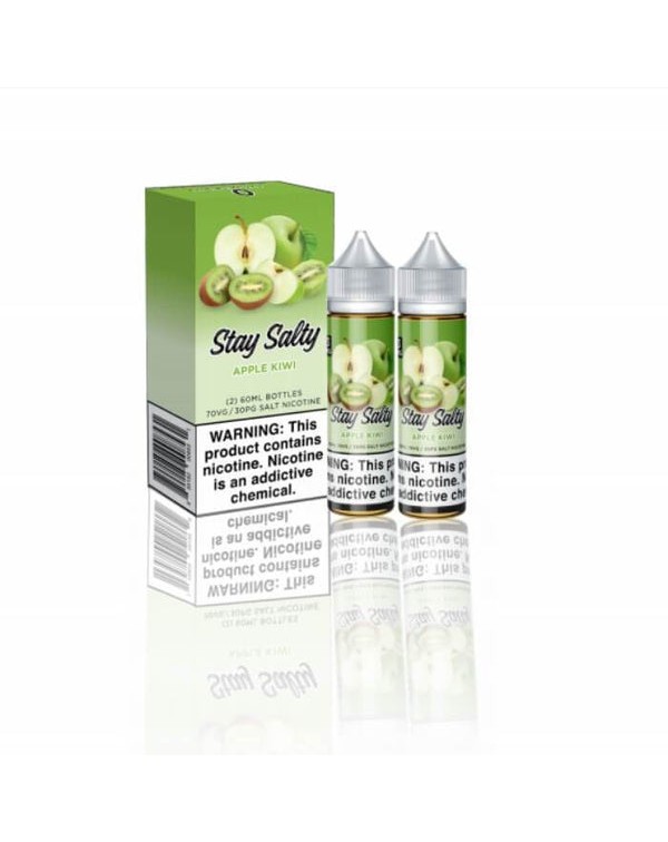 Apple Kiwi by Stay Salty Nicotine Salt E-Liquid