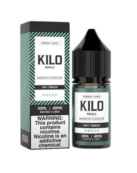 Mint Tobacco by Kilo Nicotine Salt E-Liquid