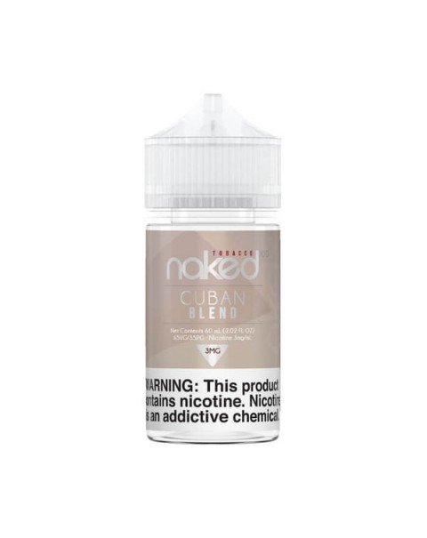 Cuban Blend Tobacco by Naked 100 Tobacco E-Liquid