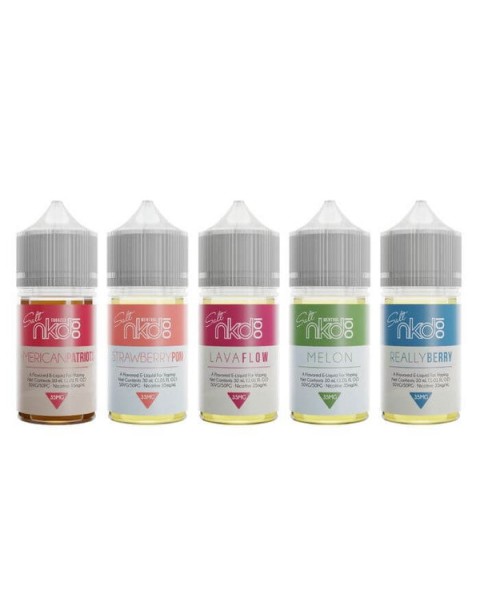 150ml Salt Nicotine Bundle by Naked 100 E-Liquid