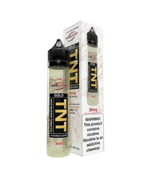 TNT Gold Synthetic Nicotine Vape Juice by Innevape E-Liquids