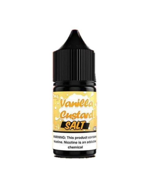 Vanilla Custard by Avg Joes Nicotine Salt E-Juice