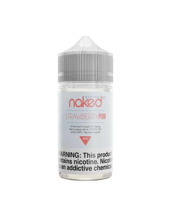 Strawberry Pom by Naked 100 Menthol E-Liquid