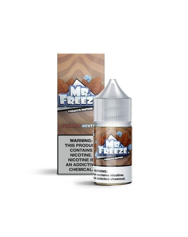 Tobacco Menthol Nicotine Salt by Mr Freeze Tobacco...