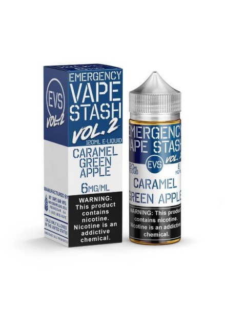 Caramel Green Apple by Emergency Vape Stash E-Liquid