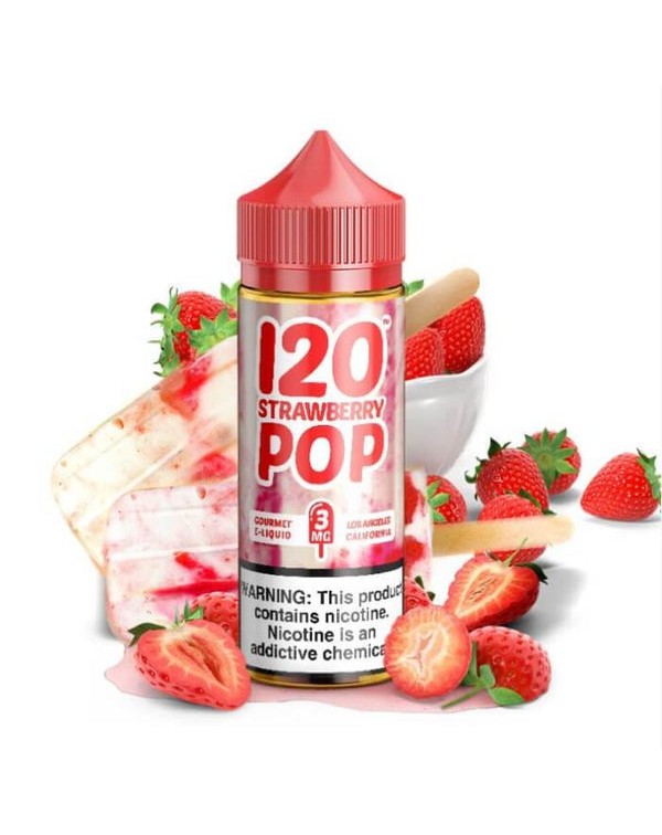 120 Strawberry Pop E-Liquid