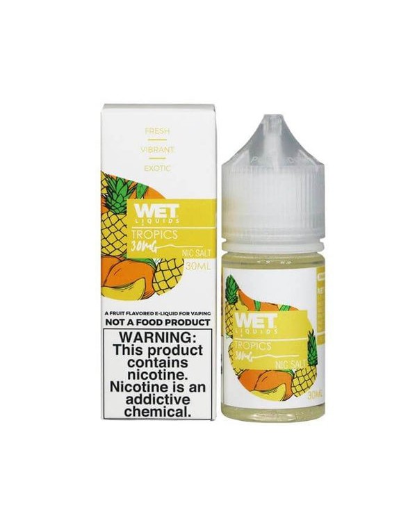 Tropics Nicotine Salt by Wet Liquids E-Juice
