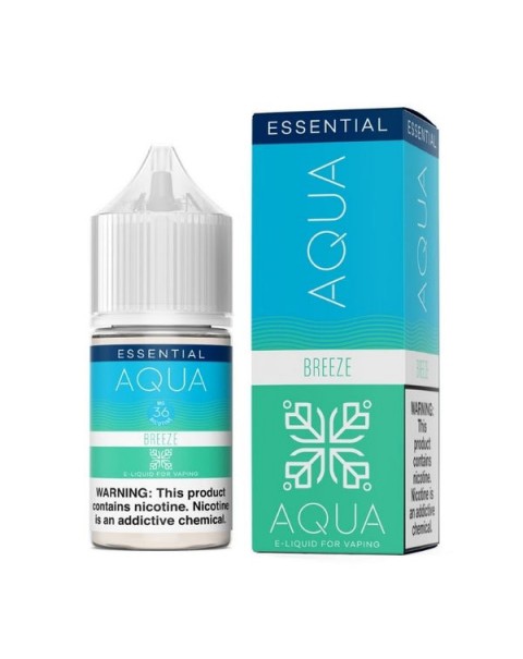Breeze Nicotine Salt Juice by Aqua Essentials