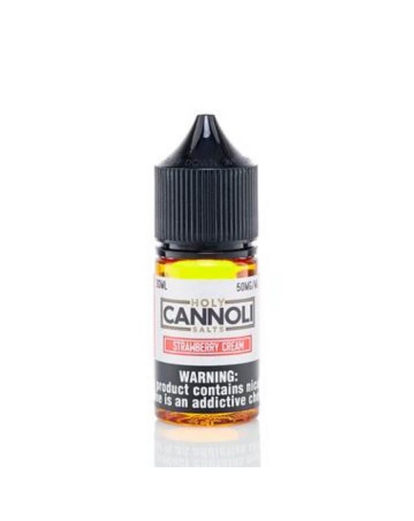 Strawberry Cream Nicotine Salt by Holy Cannoli E-L...