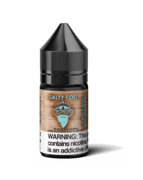 Simply Mint Nicotine Salt by Salty Fog eJuice