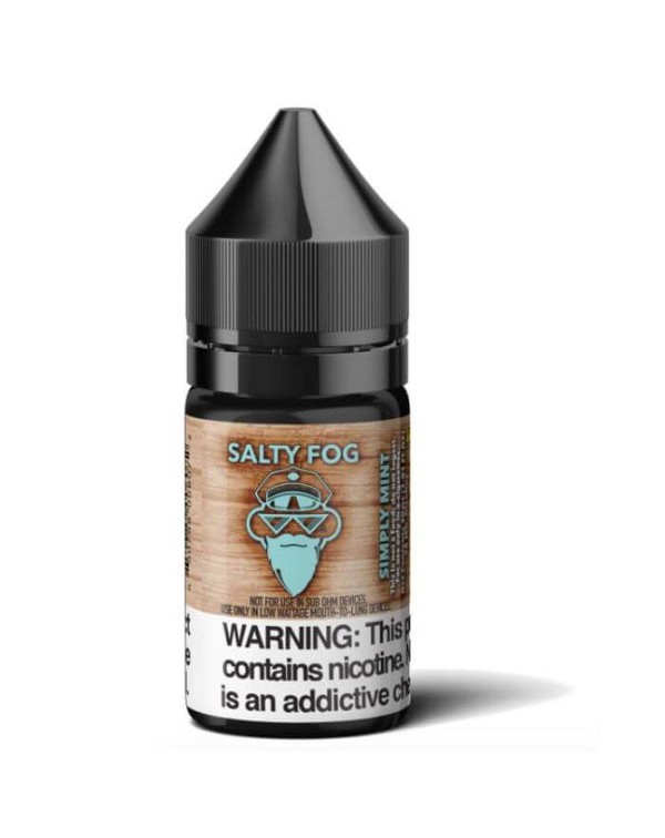 Simply Mint Nicotine Salt by Salty Fog eJuice