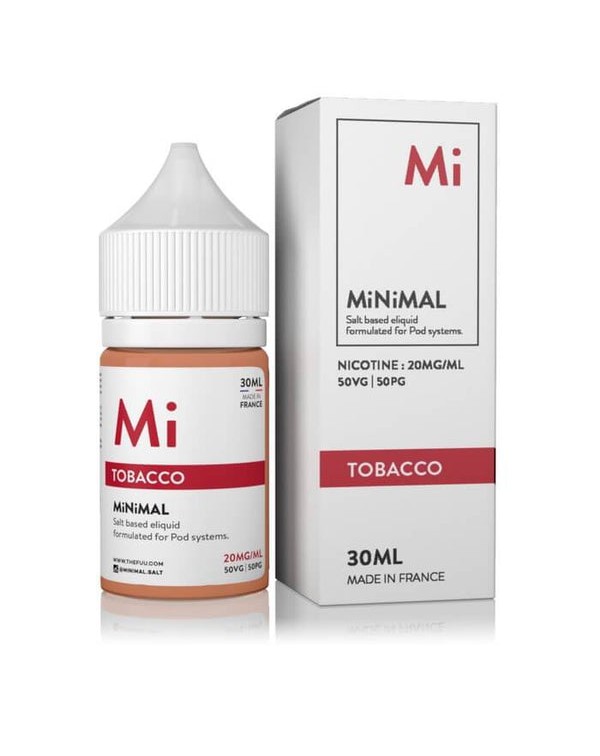 Tobacco by MiNiMAL Nicotine Salt E-Liquid