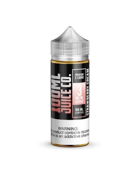 Strawberry Cream by 100ML Juice Co eJuice
