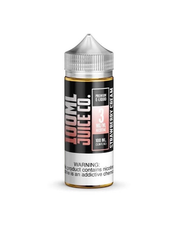 Strawberry Cream by 100ML Juice Co eJuice