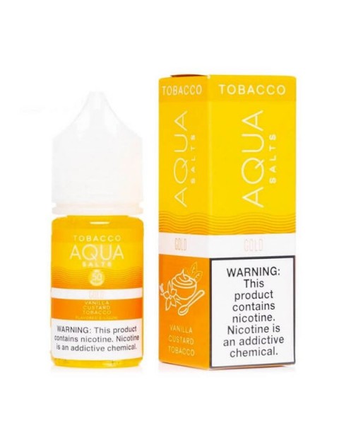 Gold by Aqua Nicotine Salt E-Liquid