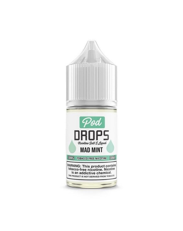 Mad Mint Tobacco Free Nicotine Salt Juice by Pod D...