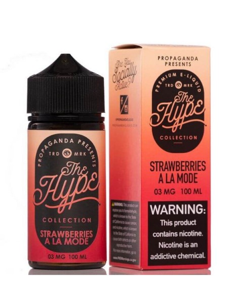 Strawberries A La Mode by The Hype Collection