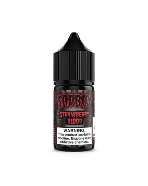 Strawberry Blood by SadBoy Nicotine Salt E-Liquid
