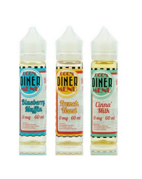 180ml CCC's Diner Bundle by Caribbean Cloud Company eJuice
