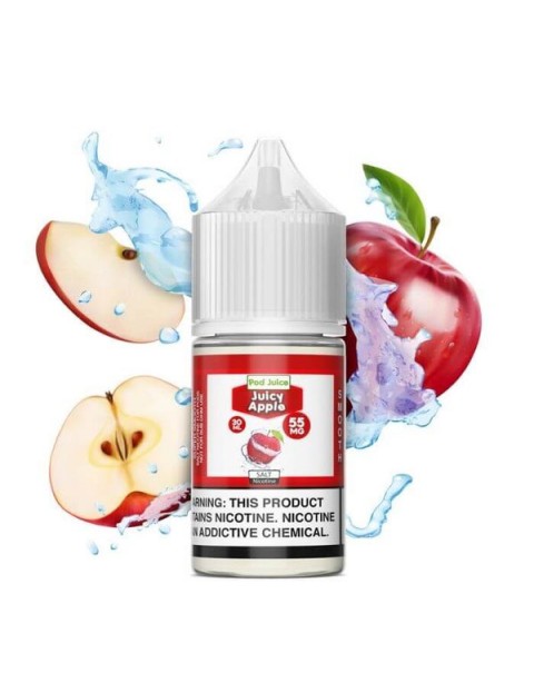 Juicy Apple by Pod Juice Nicotine Salt E-Liquid