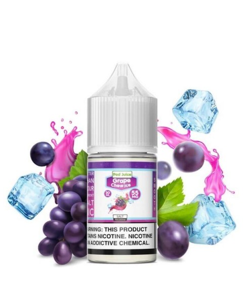 Grape Chew Ice by Pod Juice Nicotine Salt E-Liquid