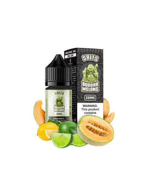 Buddha Melons Tobacco Free Nicotine Salt Juice by VR (VapeRite) Labs Premium