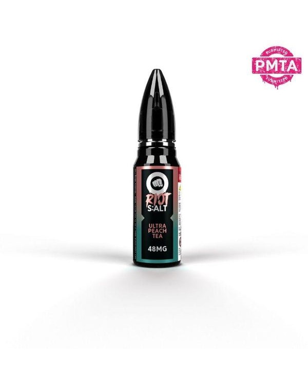 Ultra Peach Tea by Riot Squad Nicotine Salt eJuice