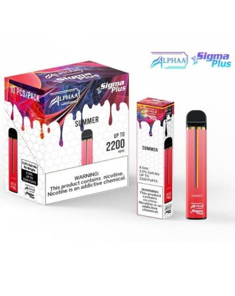 Alphaa Sigma Disposable Device (10-Pack)