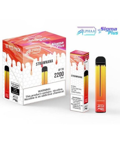 Alphaa Sigma Disposable Device (10-Pack)