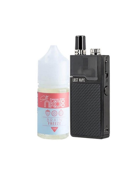 Orion Q Starter Kit - Brain Freeze Naked 100 Nicotine Salt Bundle