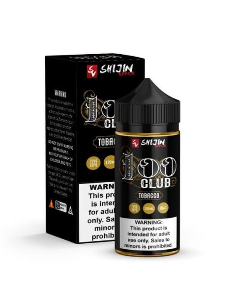 Tobacco by 100 Club eJuice
