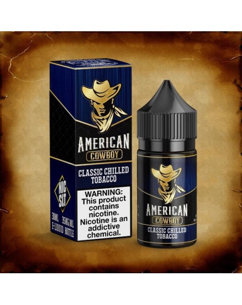 Blue by American Cowboy Nicotine Salt eJuice