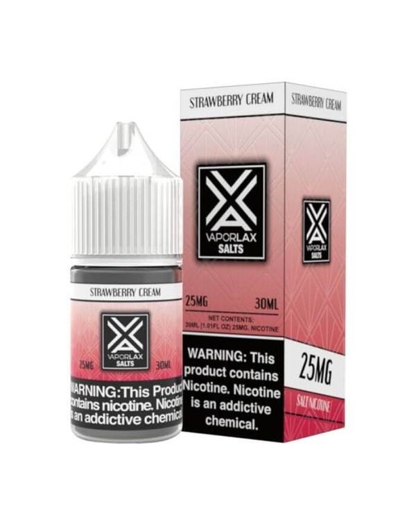 Strawberry Cream by Vaporlax Salts