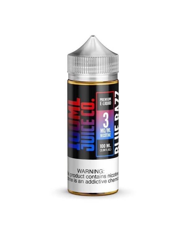 Blue Razz by 100ML Juice Co eJuice