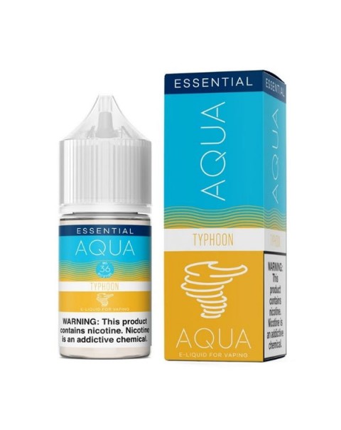 Typhoon Nicotine Salt Juice by Aqua Essentials