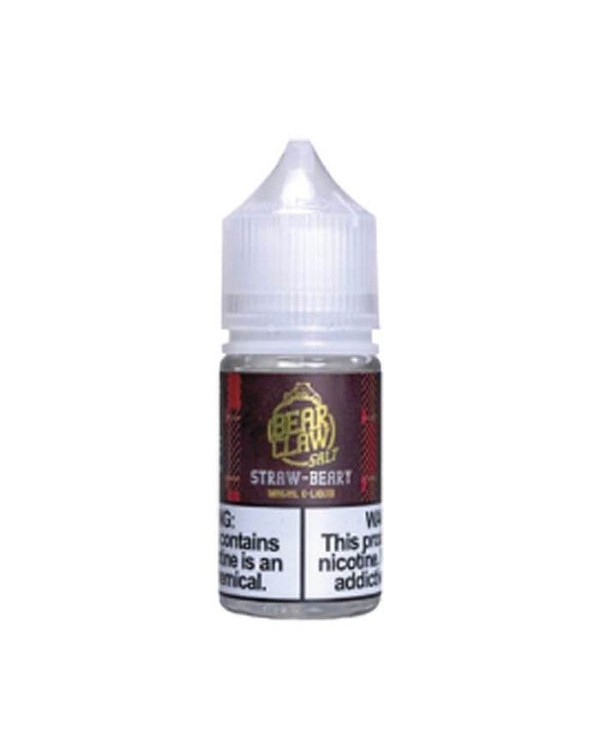 Straw-Beary Nicotine Salt Juice by Bear Claw