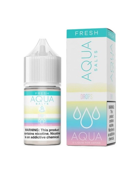 Rainbow Drops Tobacco Free Nicotine Salt Juice by Aqua