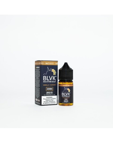 Vanilla Custard Tobacco Free Nicotine Salt Juice by BLVK Salt Series