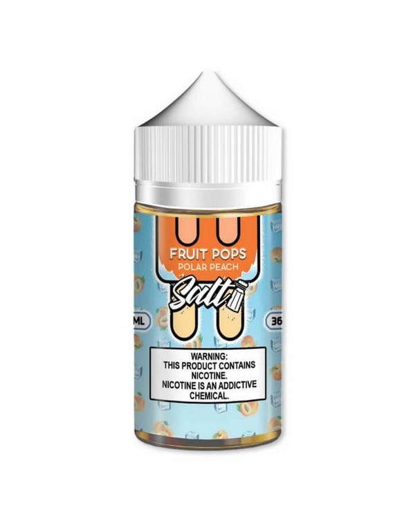 Polar Peach by Fruit Pops Nicotine Salt eJuice