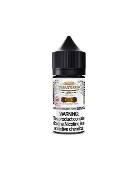 NYC Fog by World's Best Custards Nicotine Salt E-Liquid