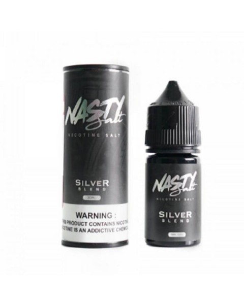 Silver Blend by Nasty Juice Nicotine Salt E-Liquid