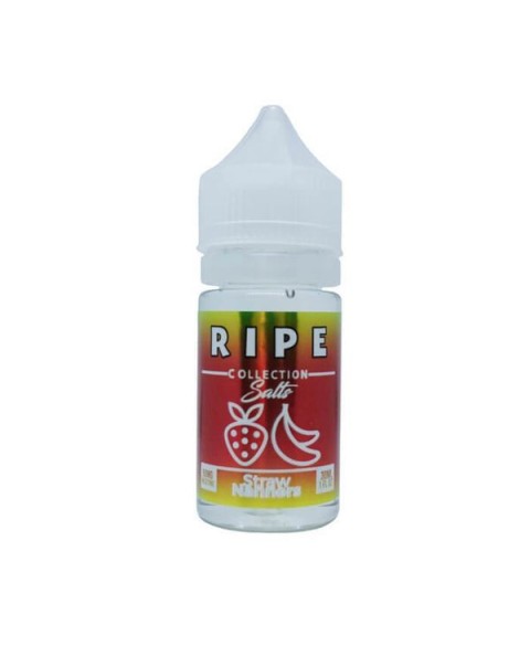 Straw Nanners by The Ripe Collection Nicotine Salt by Vape 100 E-Liquid