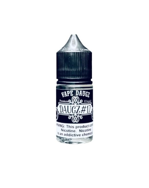 Daugz #17 Tobacco Free Nicotine Salt Juice by Vape Daugz