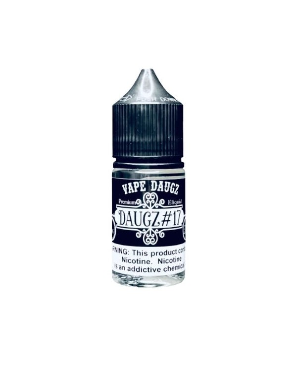 Daugz #17 Tobacco Free Nicotine Salt Juice by Vape...
