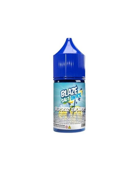 Blueberry Lemonade Nicotine Salt by Blaze On Ice E-Liquid